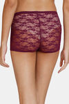 Zivame Low Rise Full Coverage Boyshorts - Dark Purple — thumbnail 3
